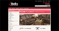 Desktop Screenshot of bellshomefurnishings.com